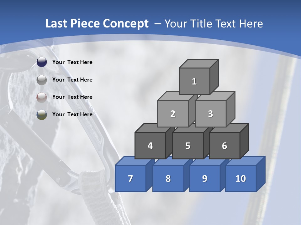 Sure Mountains Karabiner PowerPoint Template