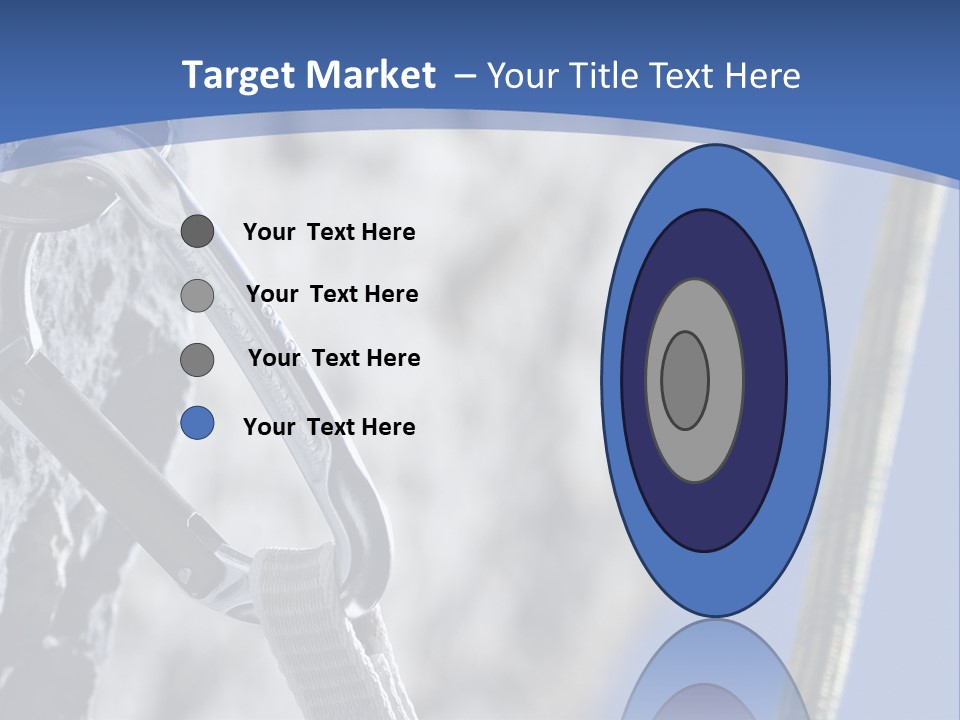 Sure Mountains Karabiner PowerPoint Template