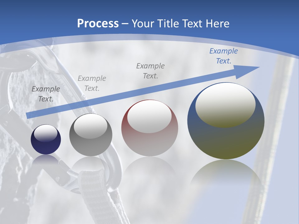 Sure Mountains Karabiner PowerPoint Template