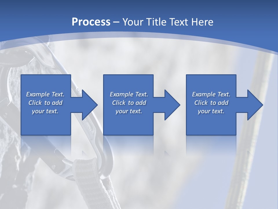 Sure Mountains Karabiner PowerPoint Template