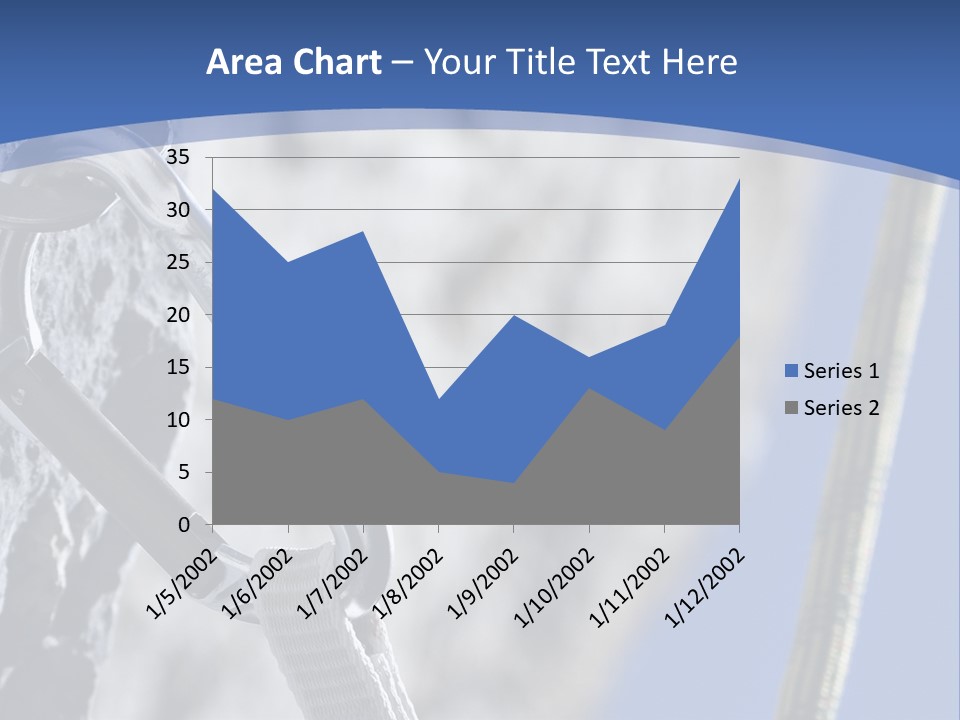 Sure Mountains Karabiner PowerPoint Template