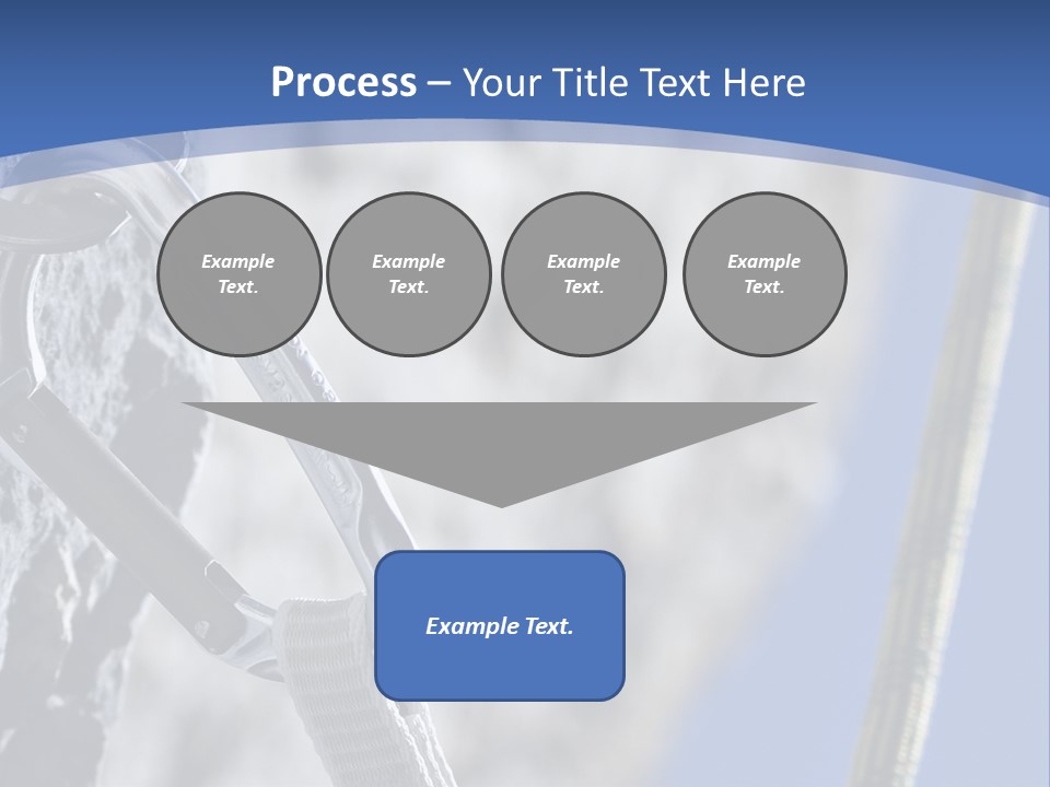 Sure Mountains Karabiner PowerPoint Template