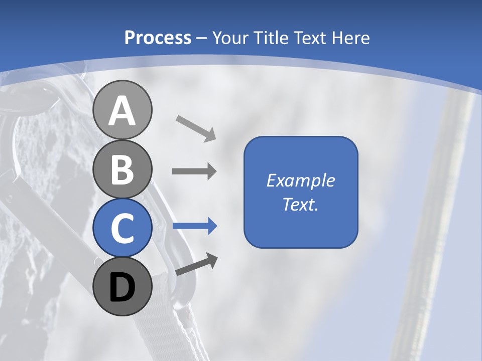 Sure Mountains Karabiner PowerPoint Template