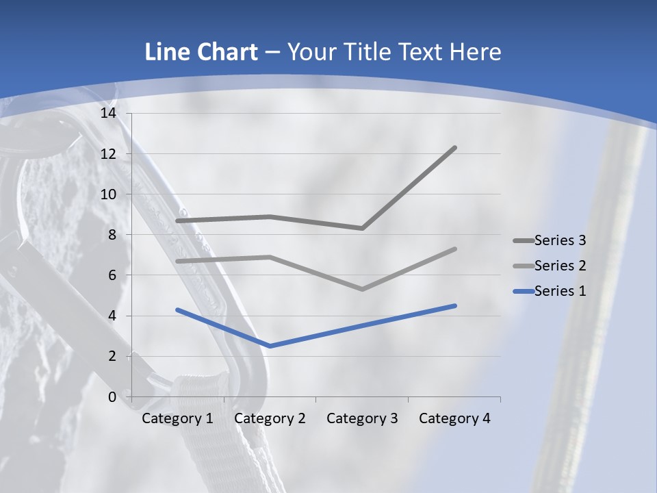 Sure Mountains Karabiner PowerPoint Template