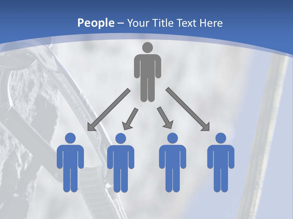 Sure Mountains Karabiner PowerPoint Template