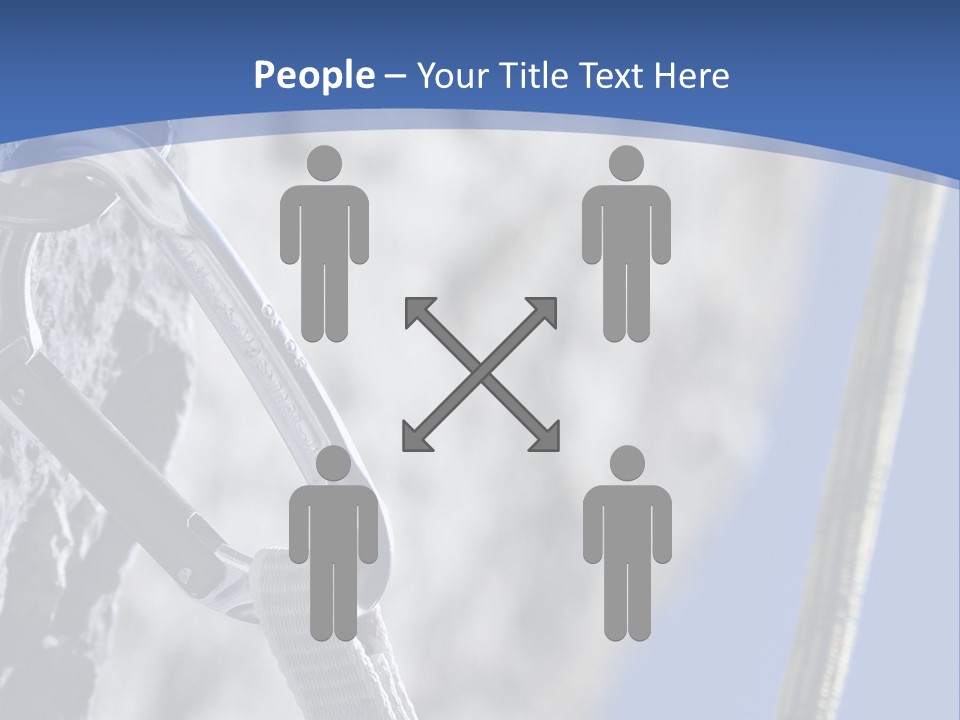 Sure Mountains Karabiner PowerPoint Template