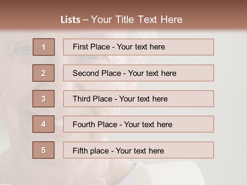Strength Effort Lifting PowerPoint Template
