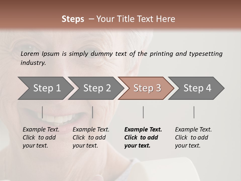 Strength Effort Lifting PowerPoint Template