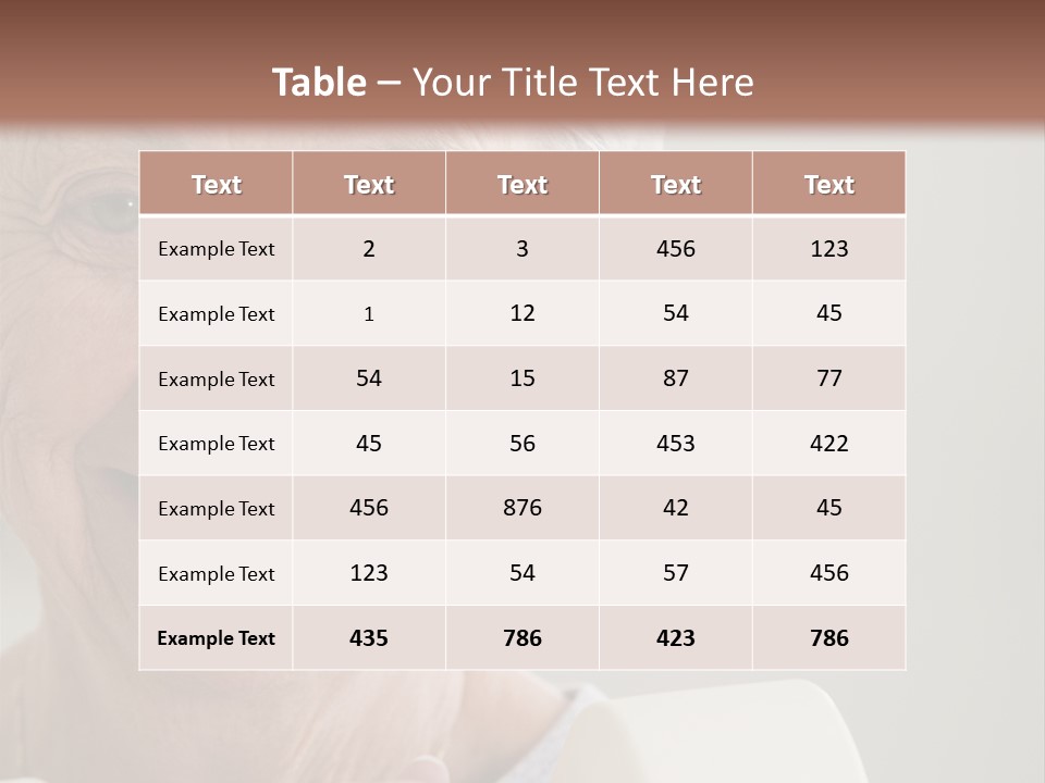 Strength Effort Lifting PowerPoint Template