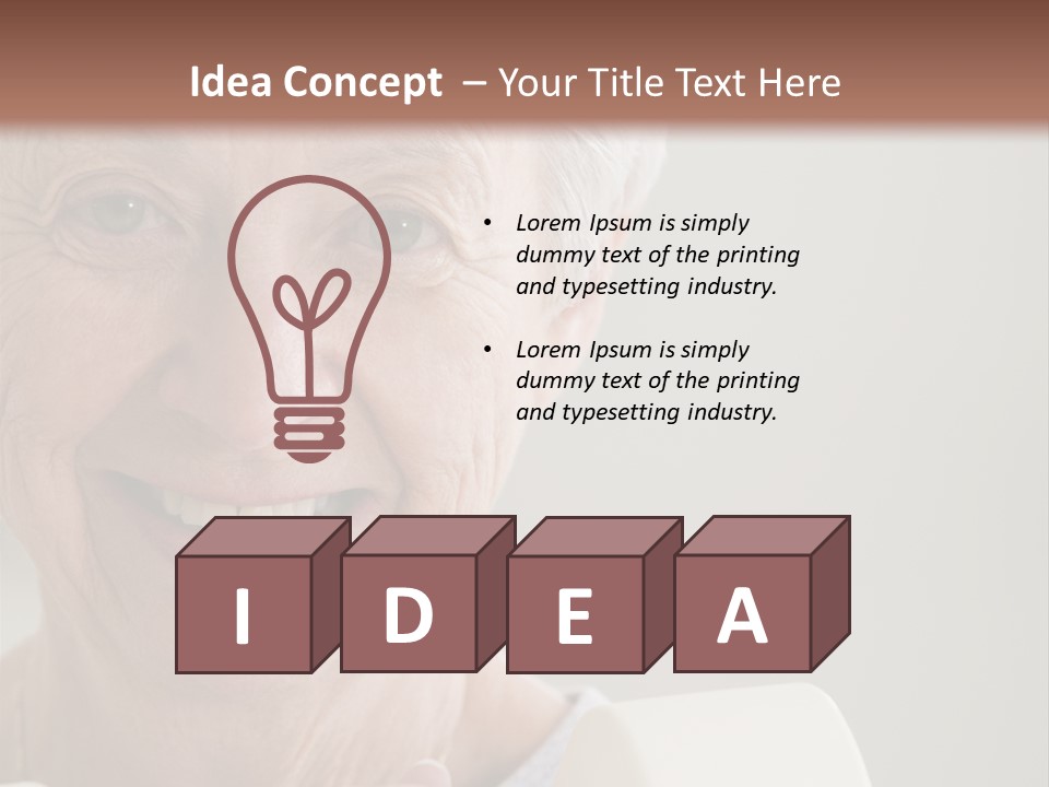 Strength Effort Lifting PowerPoint Template