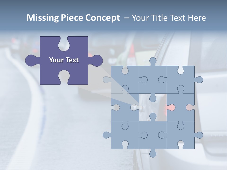 Jam Irritation Drive PowerPoint Template