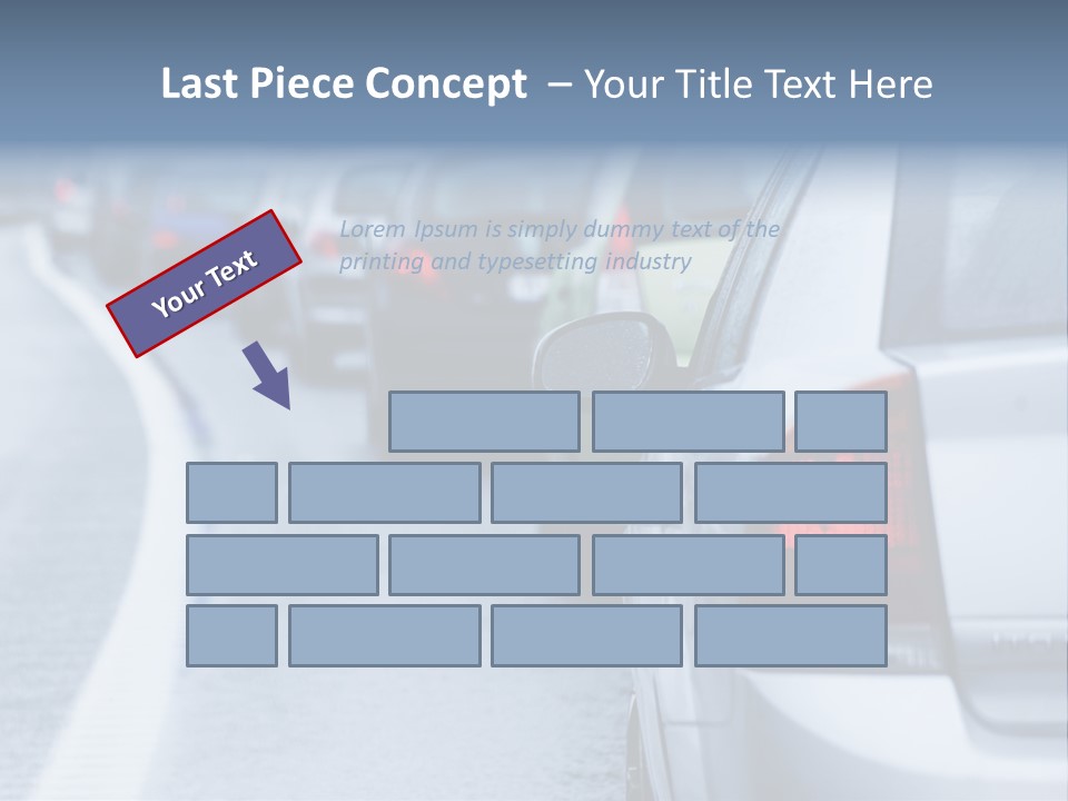 Jam Irritation Drive PowerPoint Template