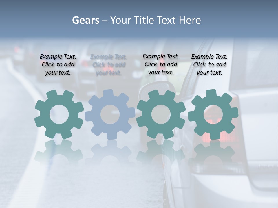 Jam Irritation Drive PowerPoint Template