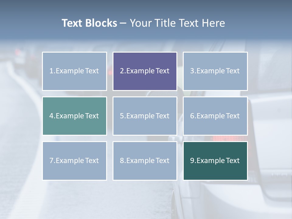 Jam Irritation Drive PowerPoint Template