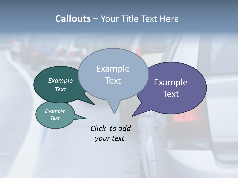 Jam Irritation Drive PowerPoint Template