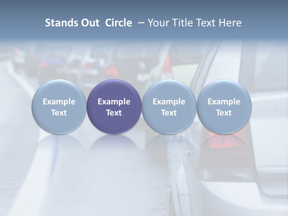 Jam Irritation Drive PowerPoint Template