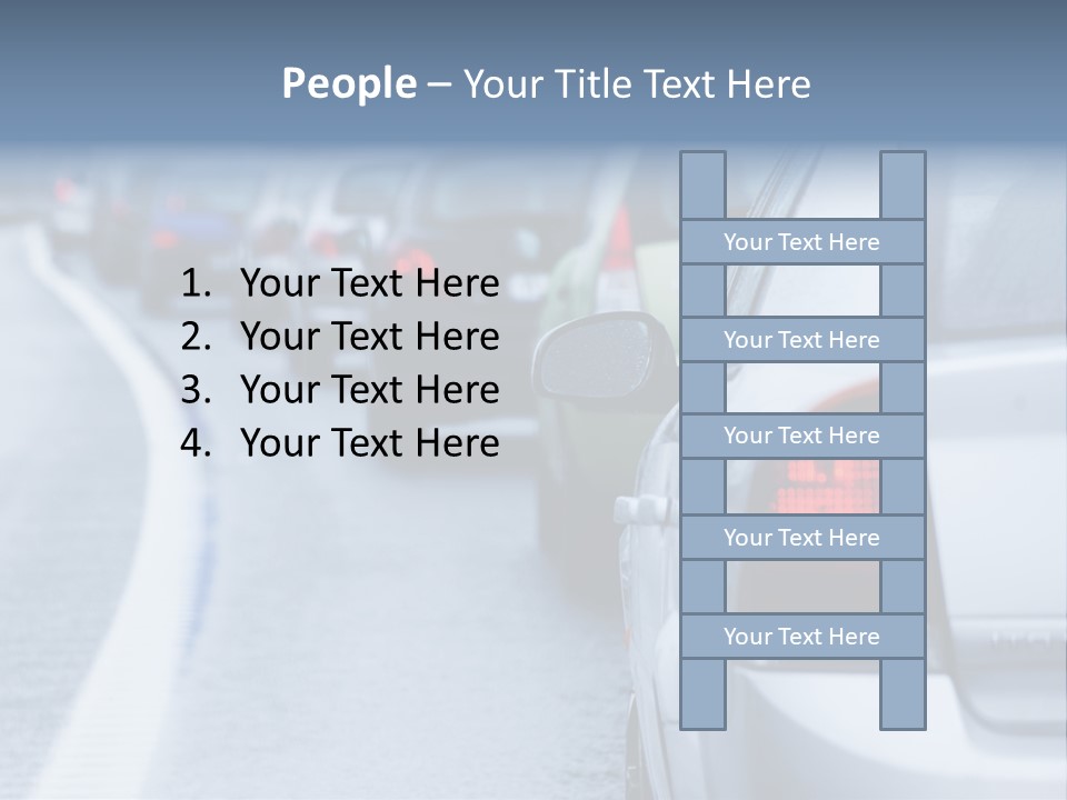 Jam Irritation Drive PowerPoint Template