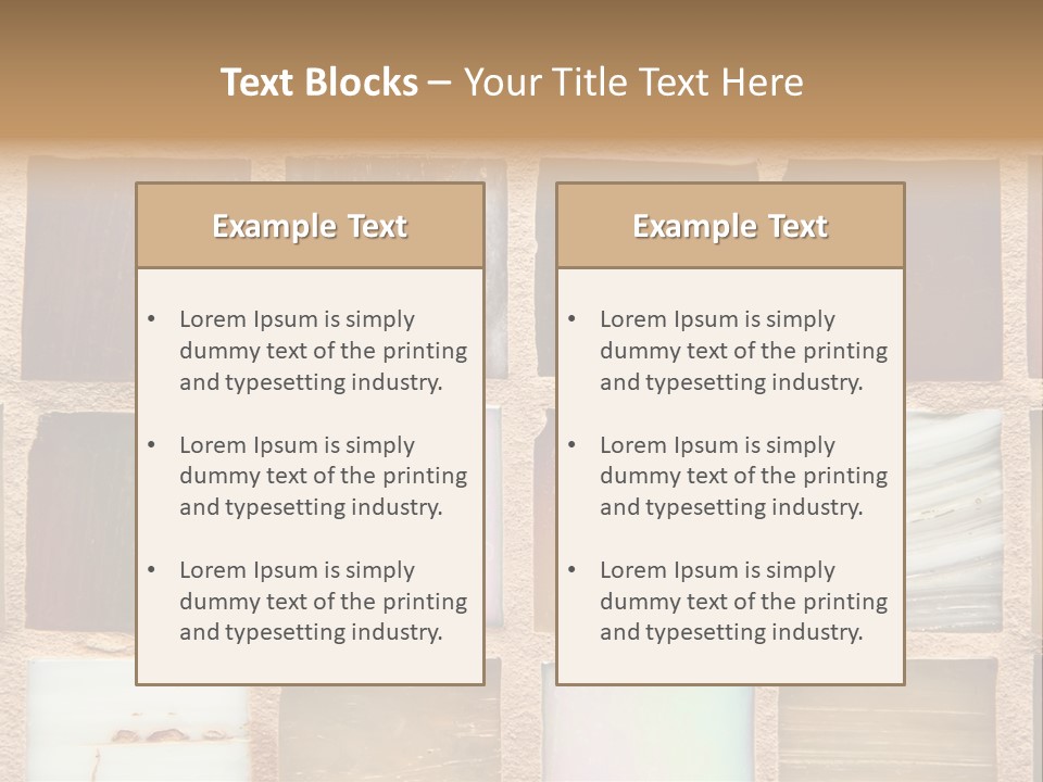 Cliffs Sky Water PowerPoint Template