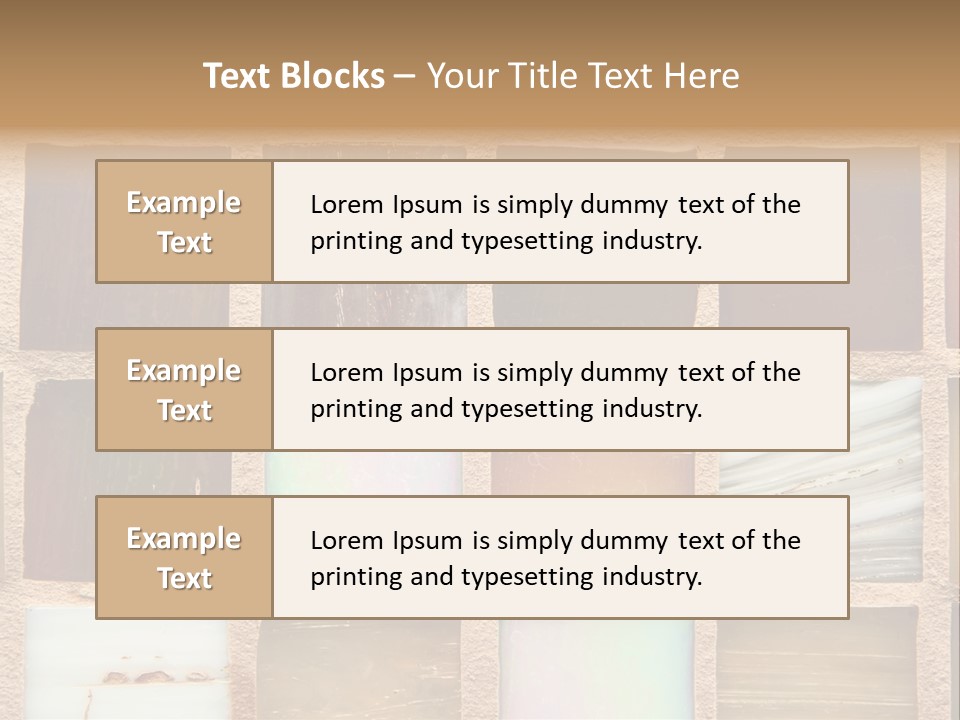 Cliffs Sky Water PowerPoint Template