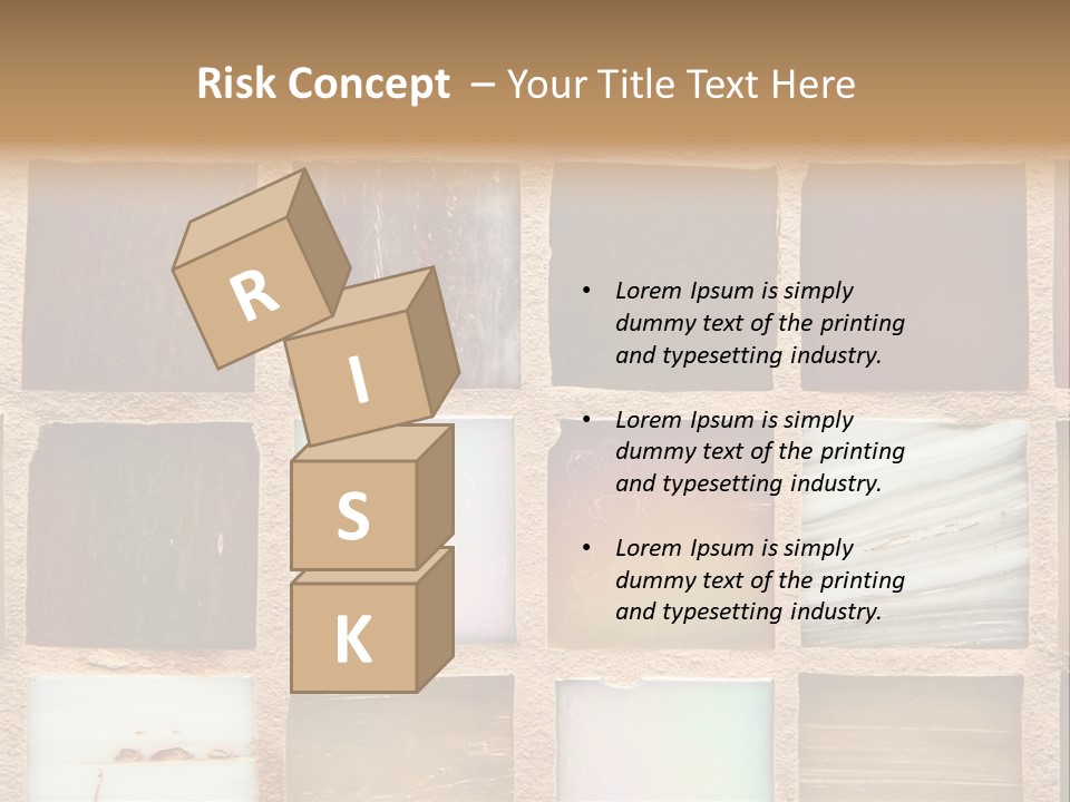 Cliffs Sky Water PowerPoint Template