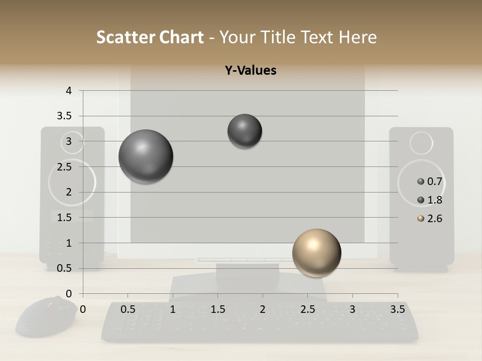 Job Desktop Computer PowerPoint Template