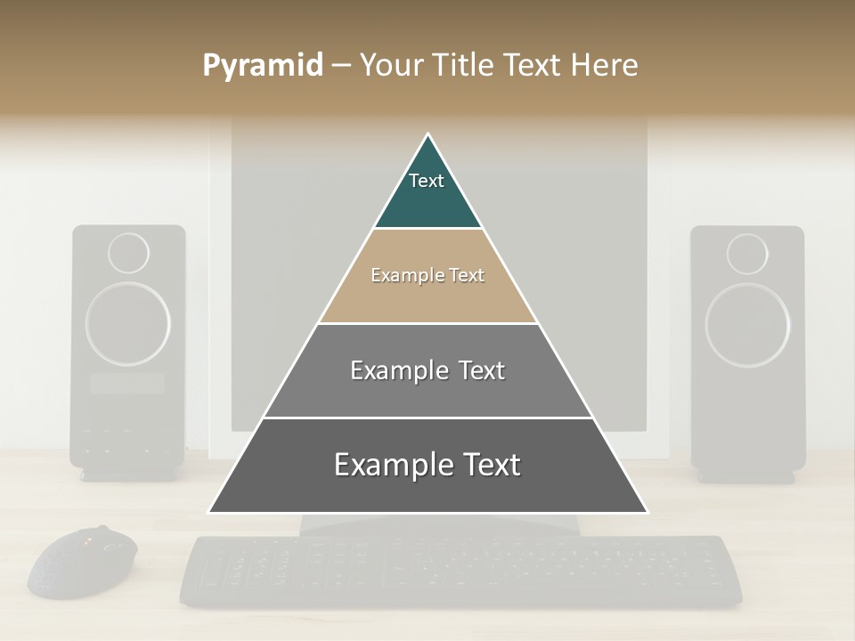 Job Desktop Computer PowerPoint Template