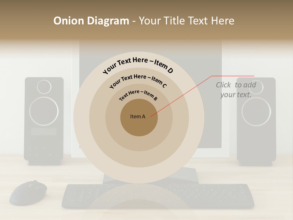 Job Desktop Computer PowerPoint Template