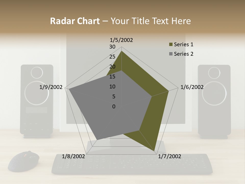 Job Desktop Computer PowerPoint Template