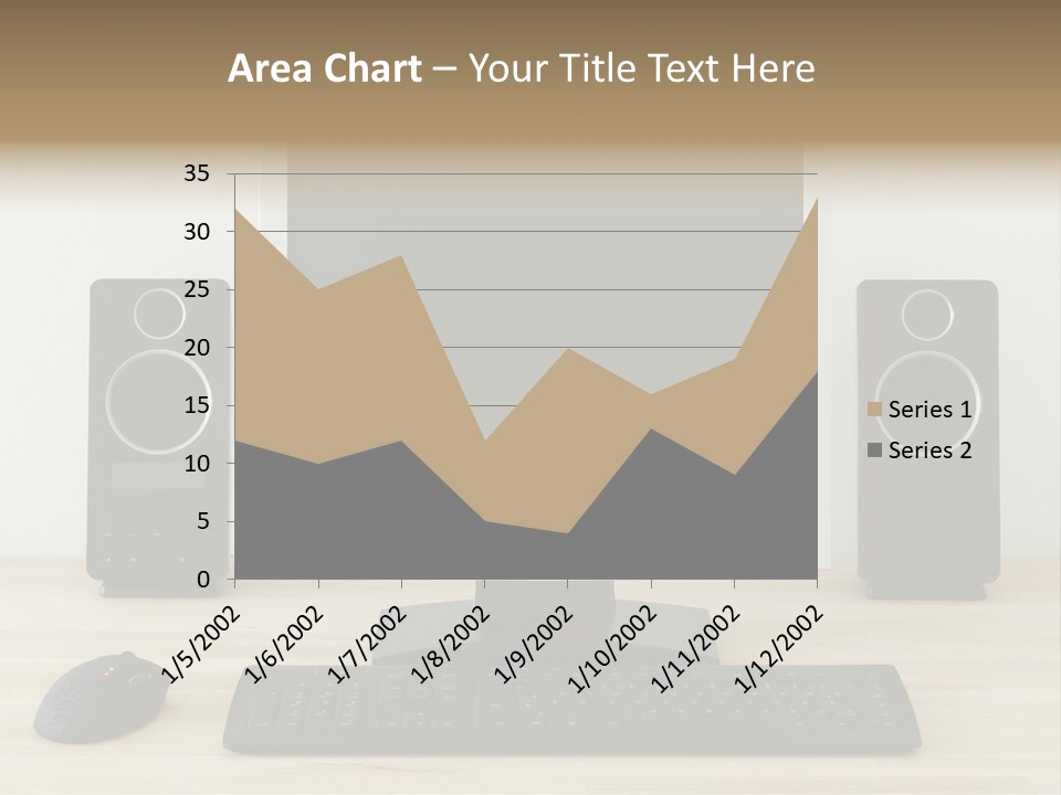 Job Desktop Computer PowerPoint Template