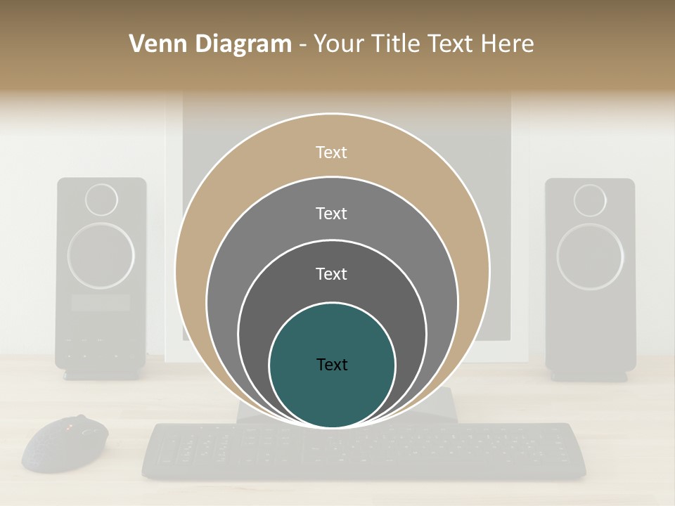Job Desktop Computer PowerPoint Template