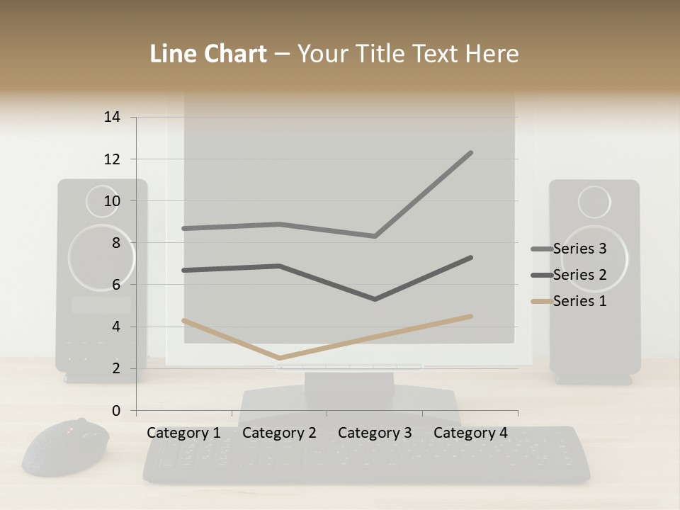 Job Desktop Computer PowerPoint Template