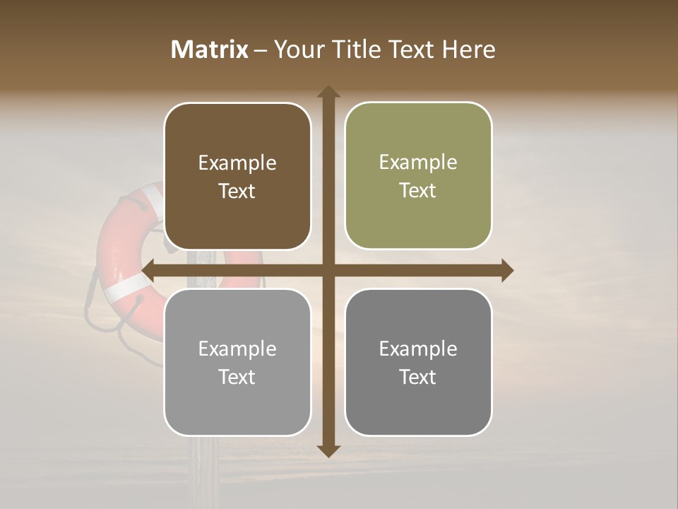 Nobody Device Sun PowerPoint Template