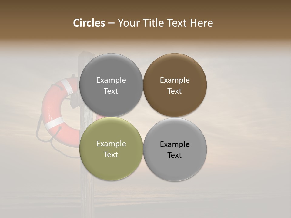 Nobody Device Sun PowerPoint Template