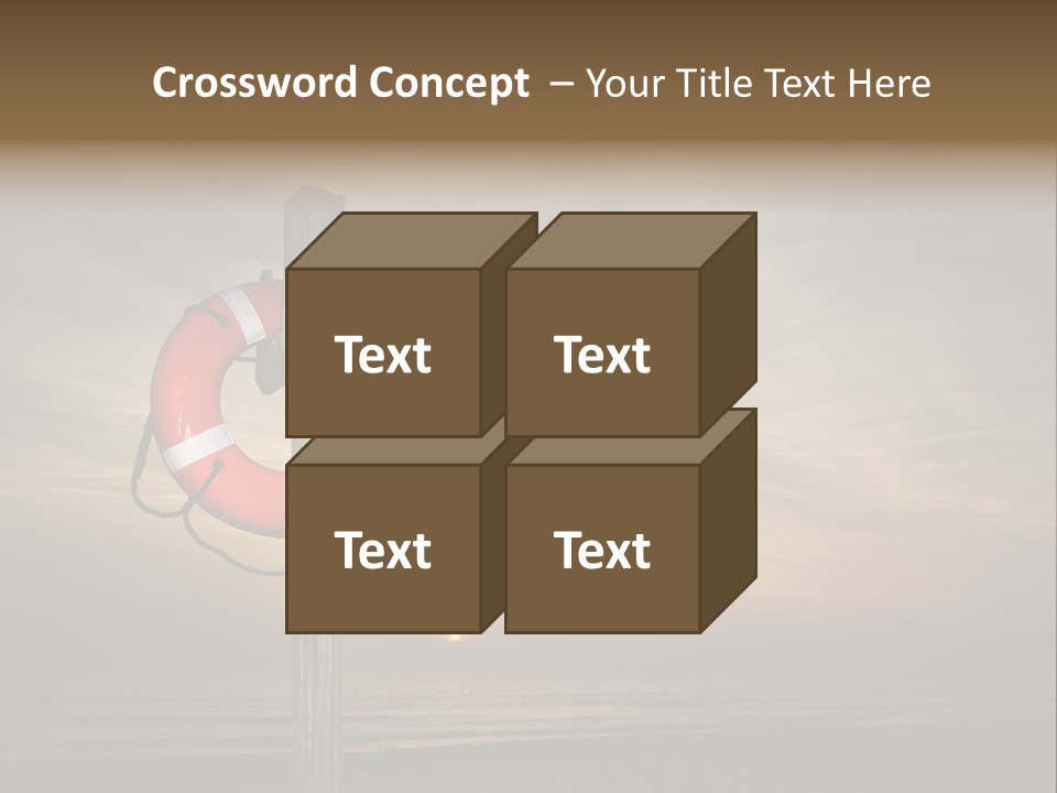 Nobody Device Sun PowerPoint Template