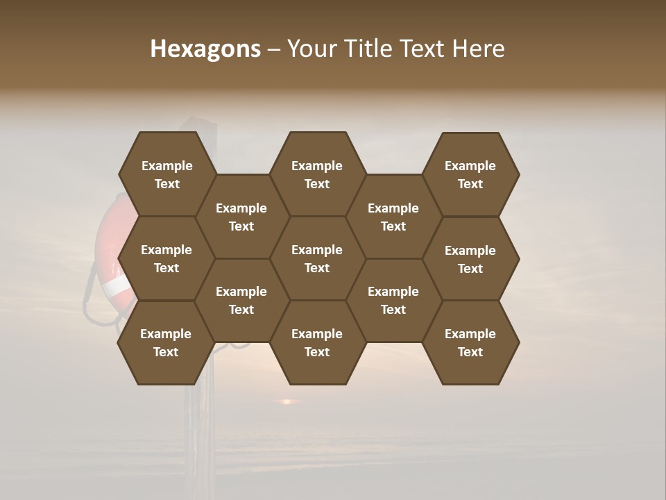 Nobody Device Sun PowerPoint Template