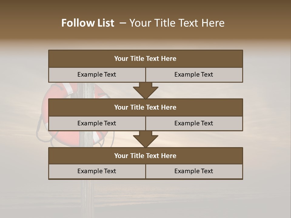 Nobody Device Sun PowerPoint Template