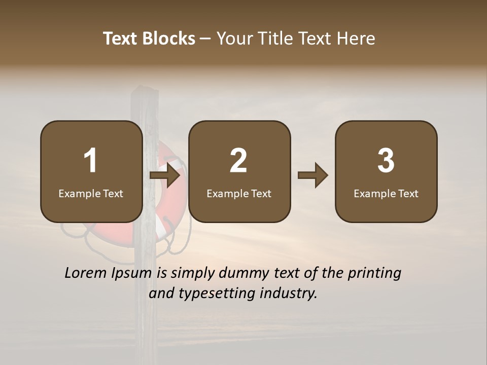 Nobody Device Sun PowerPoint Template