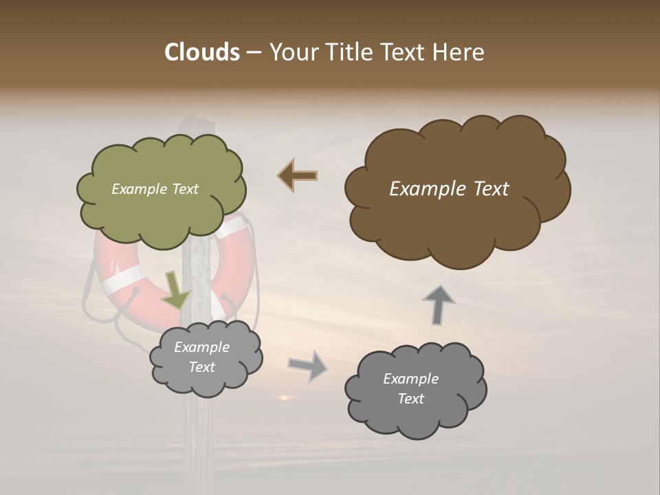 Nobody Device Sun PowerPoint Template