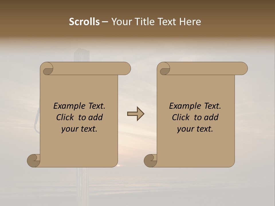 Nobody Device Sun PowerPoint Template