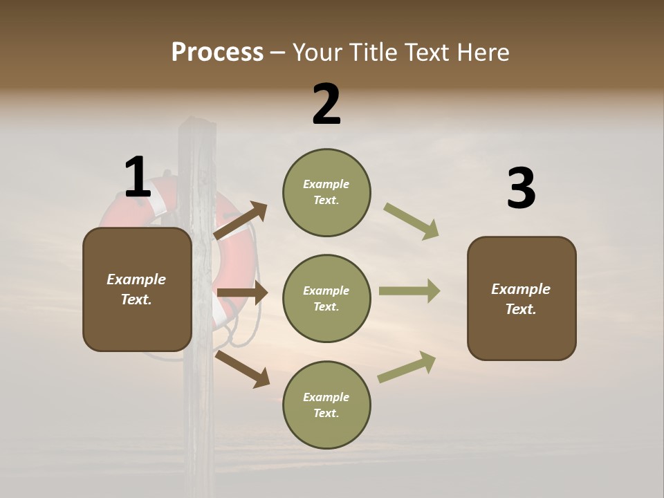 Nobody Device Sun PowerPoint Template