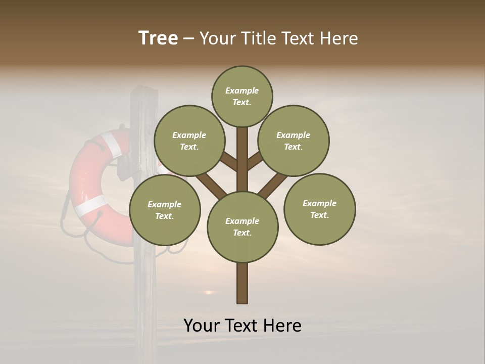 Nobody Device Sun PowerPoint Template