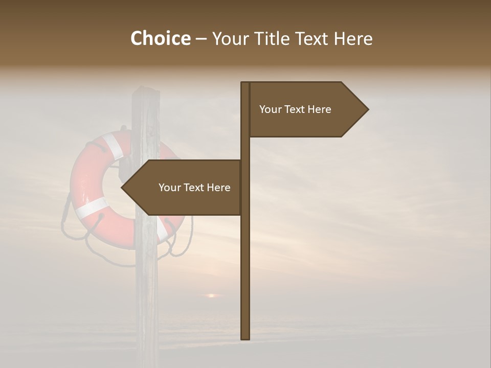 Nobody Device Sun PowerPoint Template