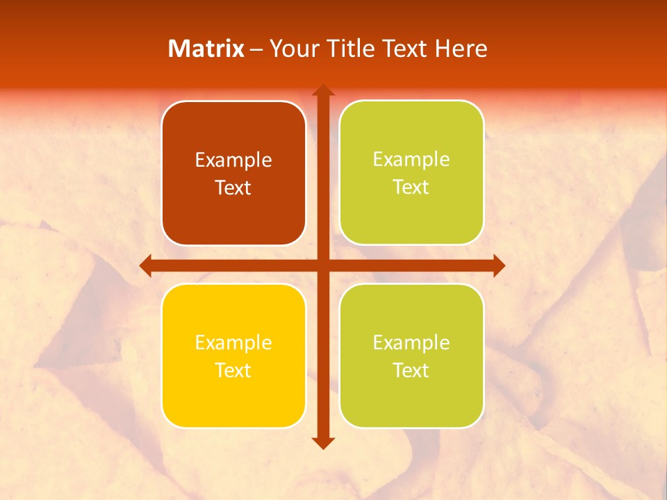 Closeup Dinner Food PowerPoint Template