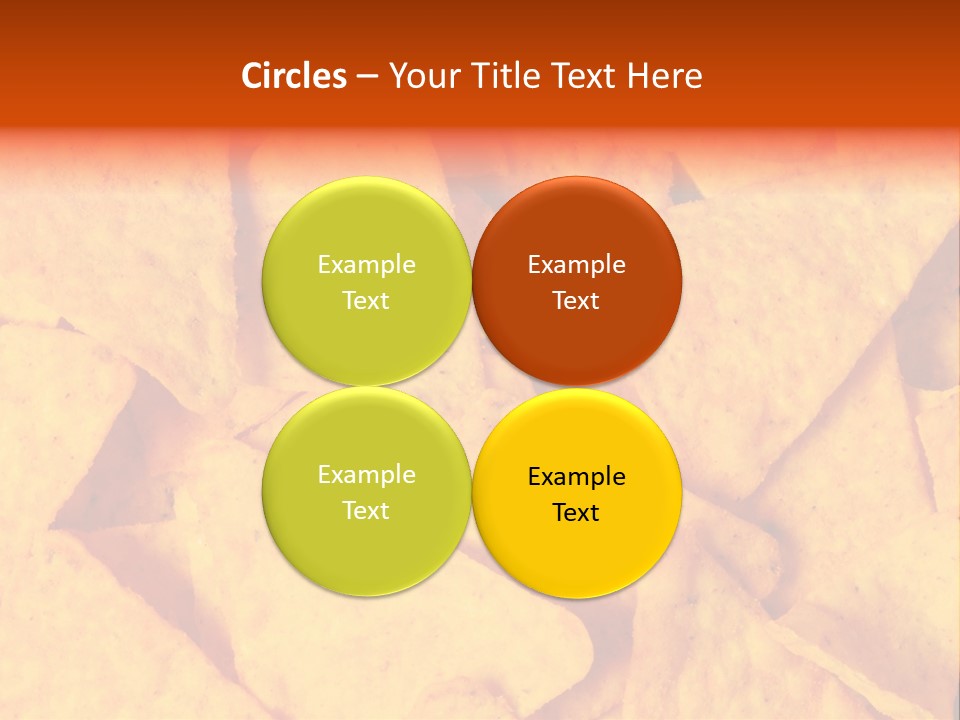 Closeup Dinner Food PowerPoint Template