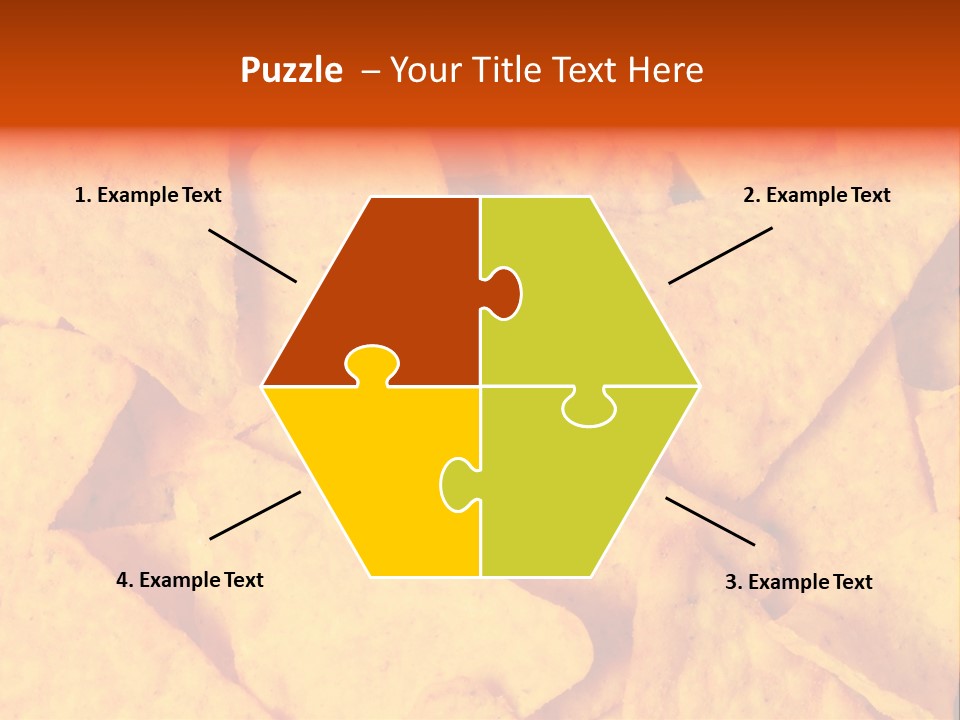 Closeup Dinner Food PowerPoint Template