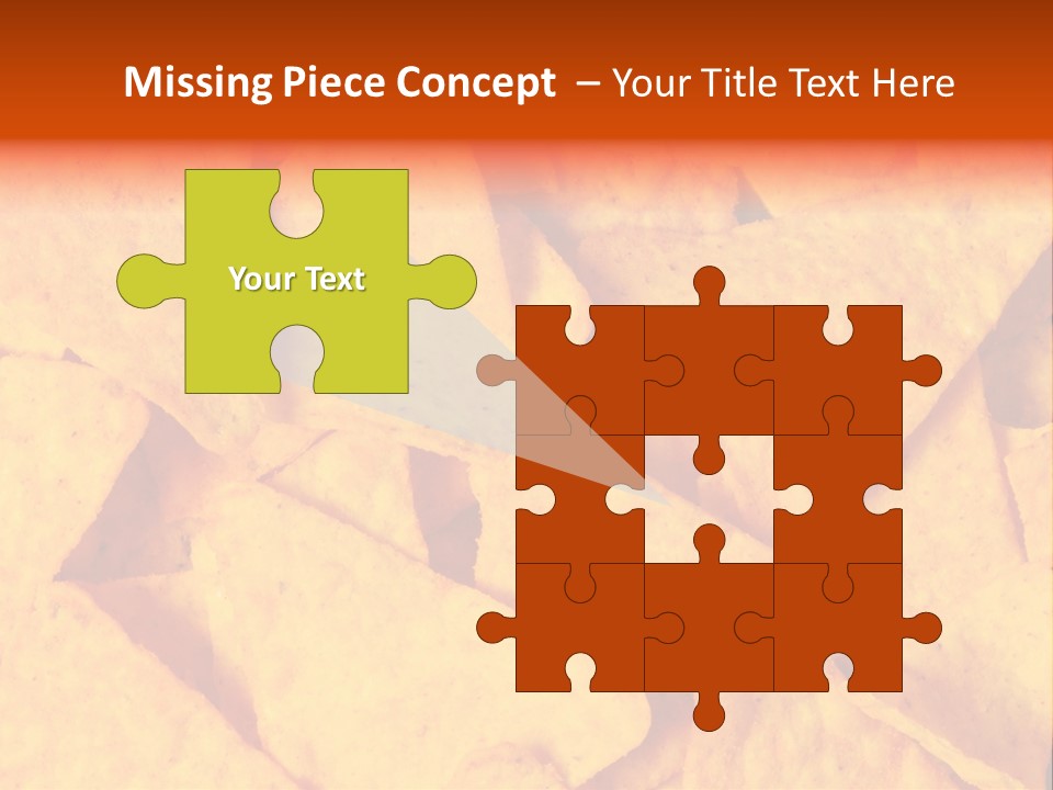 Closeup Dinner Food PowerPoint Template