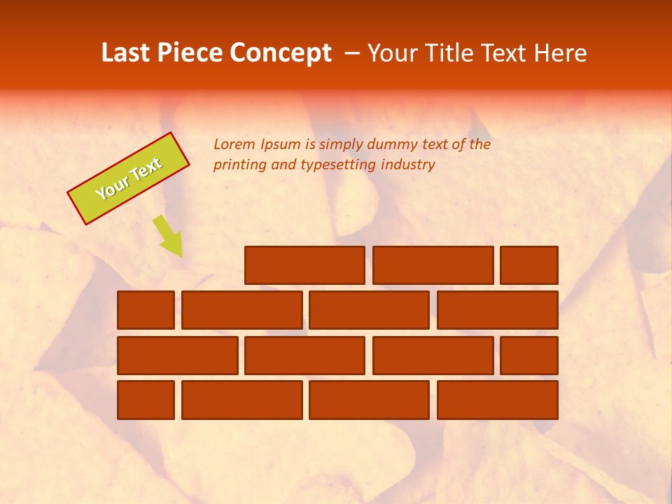 Closeup Dinner Food PowerPoint Template