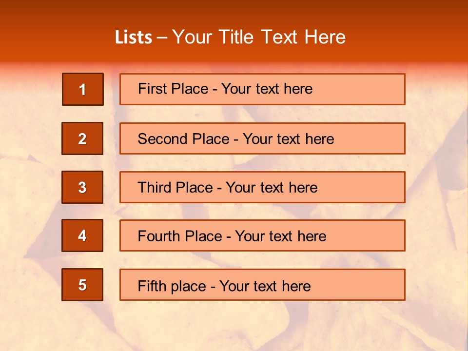 Closeup Dinner Food PowerPoint Template