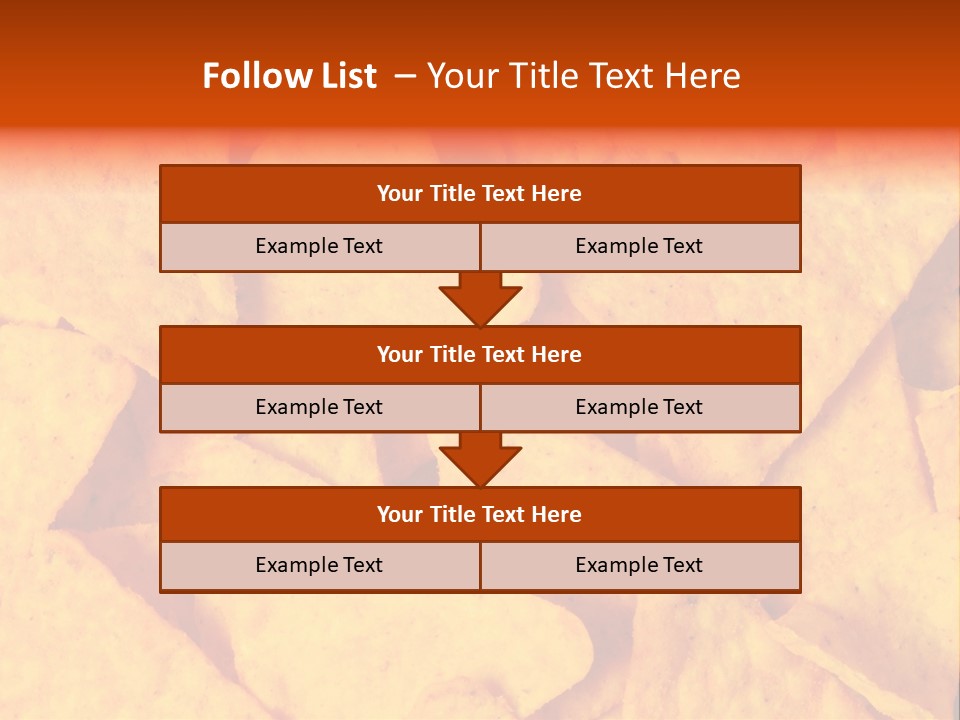 Closeup Dinner Food PowerPoint Template