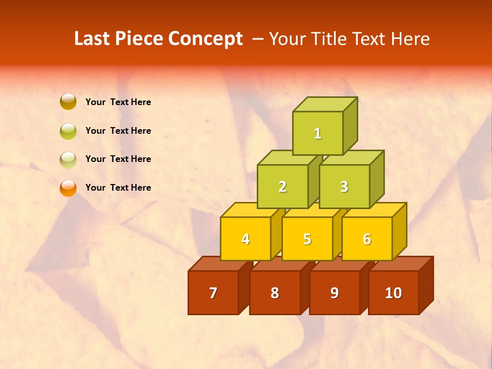 Closeup Dinner Food PowerPoint Template